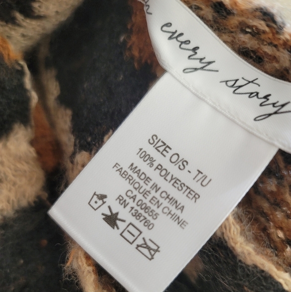 Leopard Print Soft Scarf NWT #804 - Picture 9 of 10